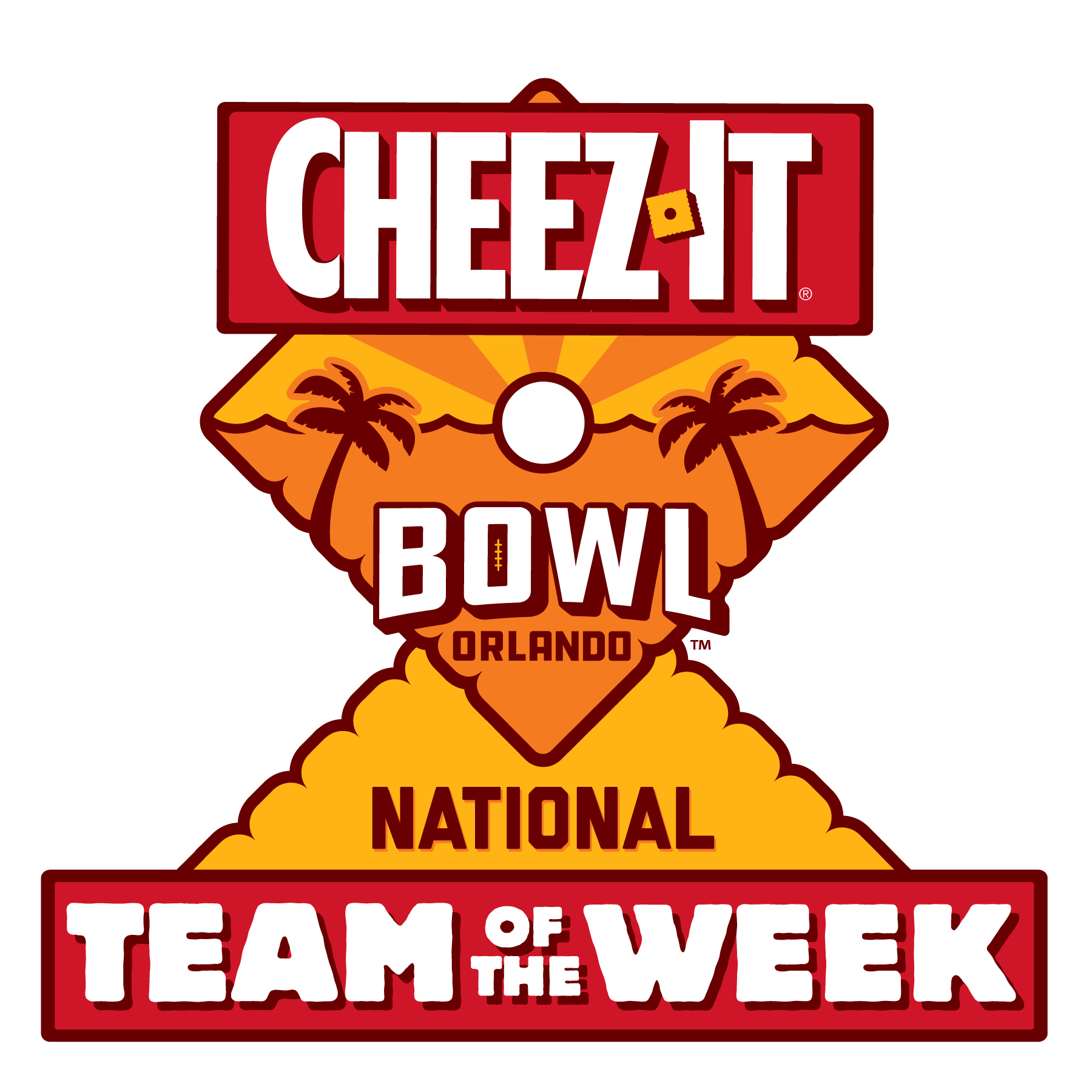 Cheez-It Bowl National Team of the Week logo